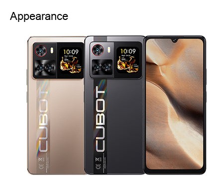 Cubot X100 Smart Phones specification illustration 1