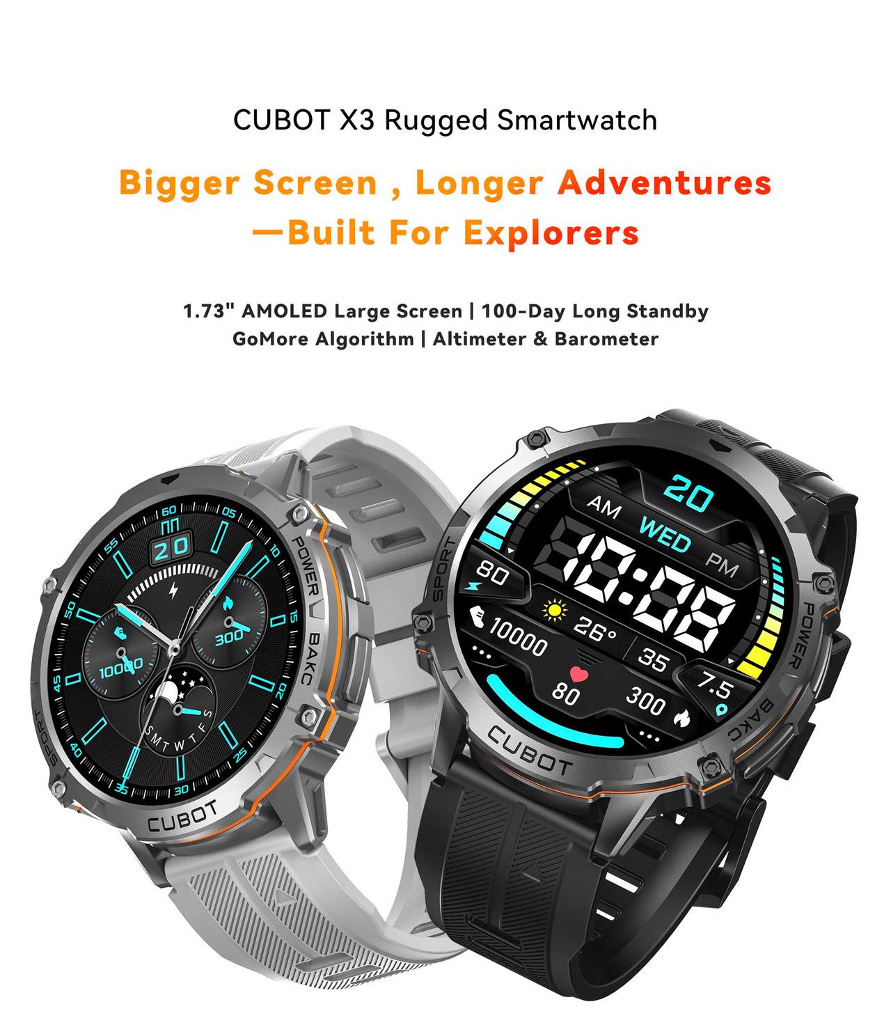 Cubot X3 Smartwatches features 1