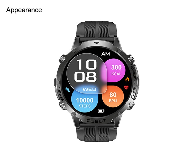 Cubot X3 Smartwatches specification illustration 1