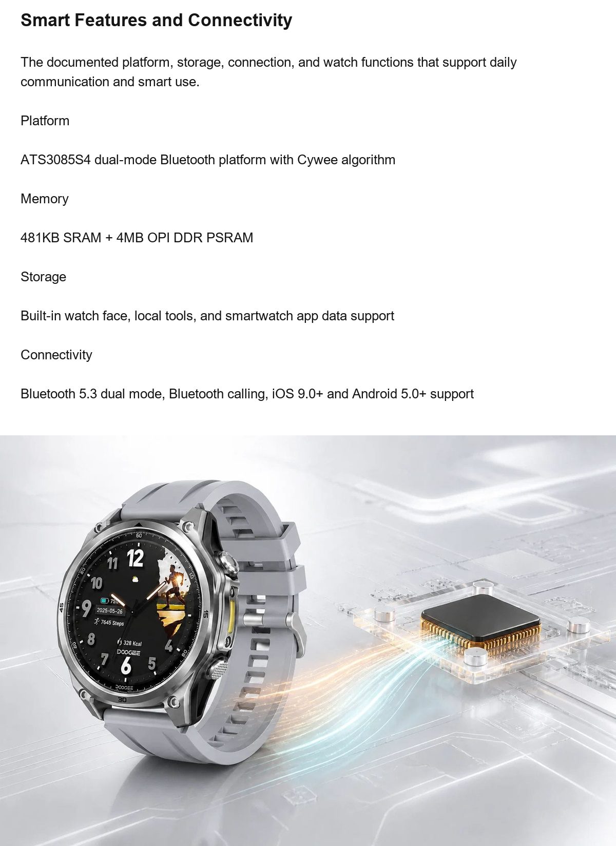 DOOGEE Anywise W1 Lite product features 10