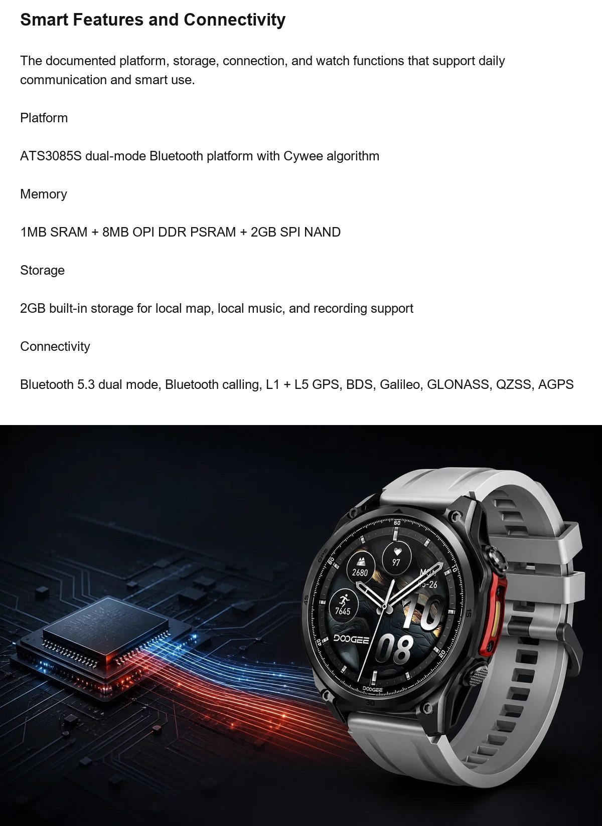 DOOGEE Anywise W1 Pro product features 10