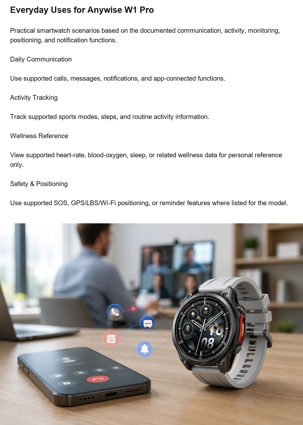 DOOGEE Anywise W1 Pro product features 16
