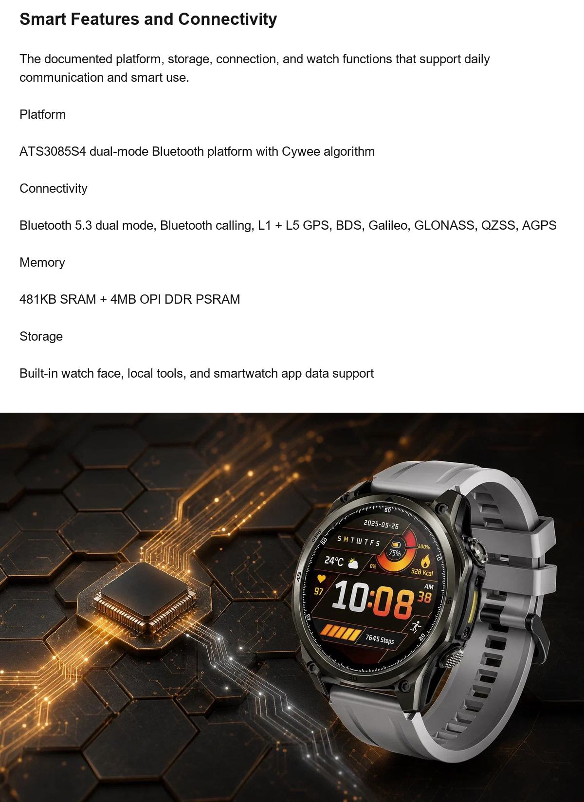DOOGEE Anywise W1 product features 10