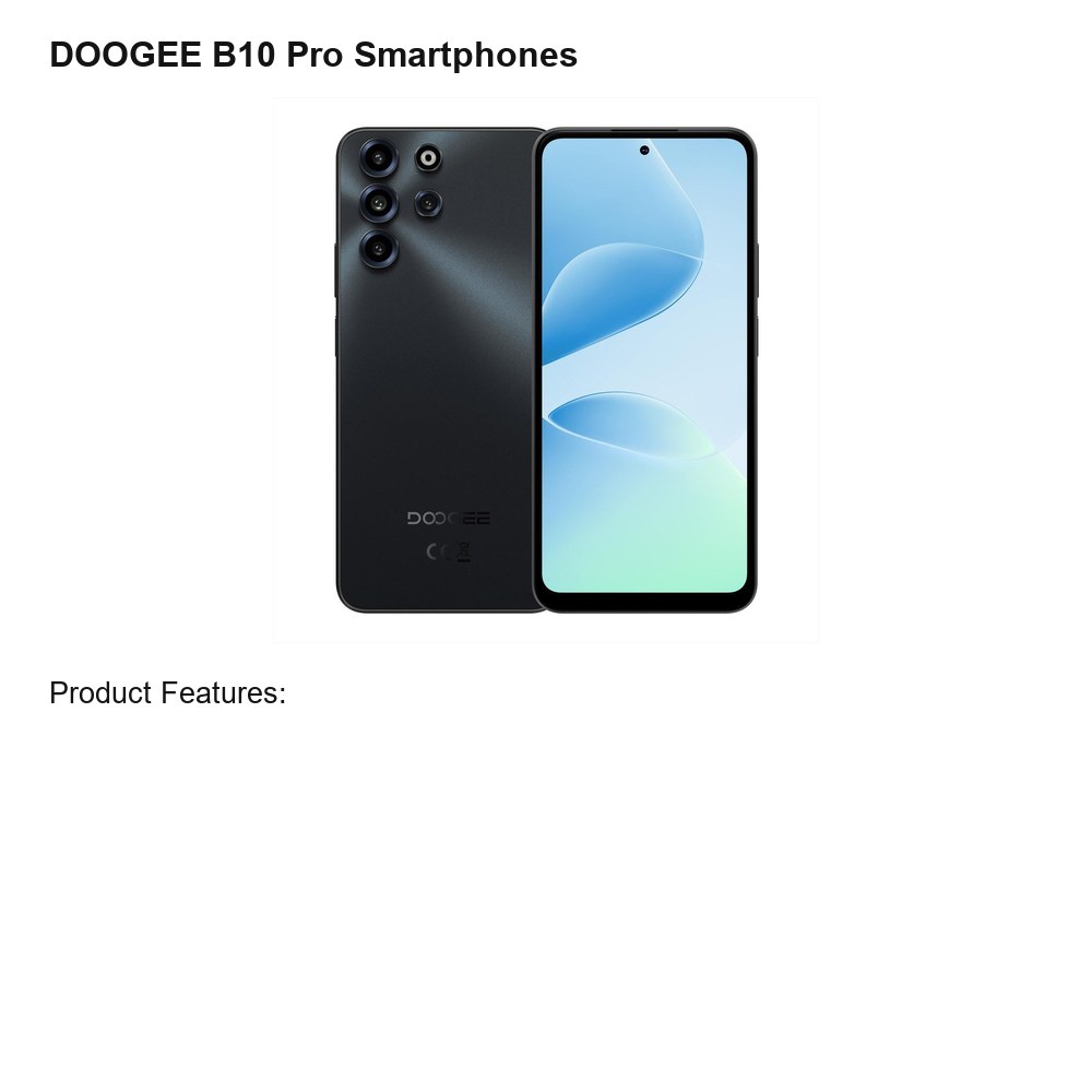 DOOGEE B10 Pro product features 1