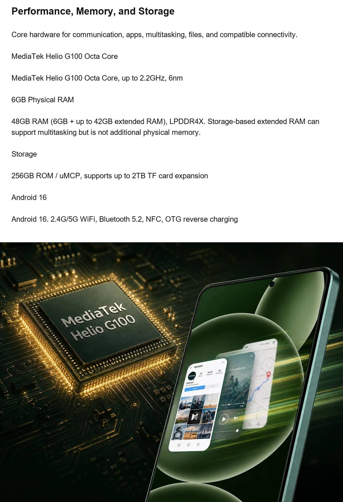DOOGEE B10 product features 10