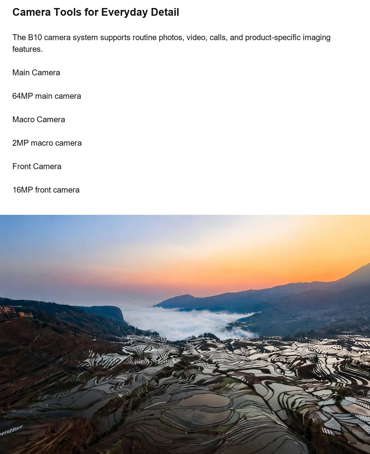 DOOGEE B10 product features 14