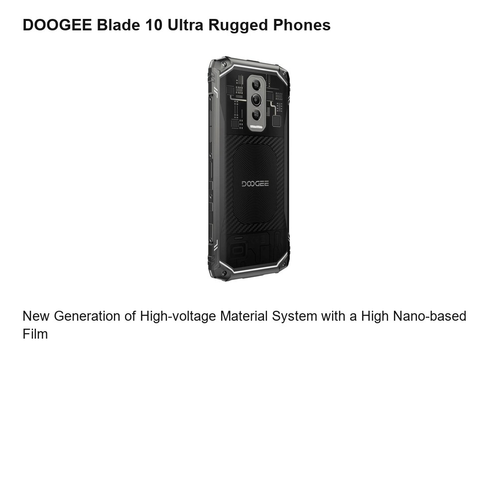 DOOGEE Blade 10 Ultra product features 4