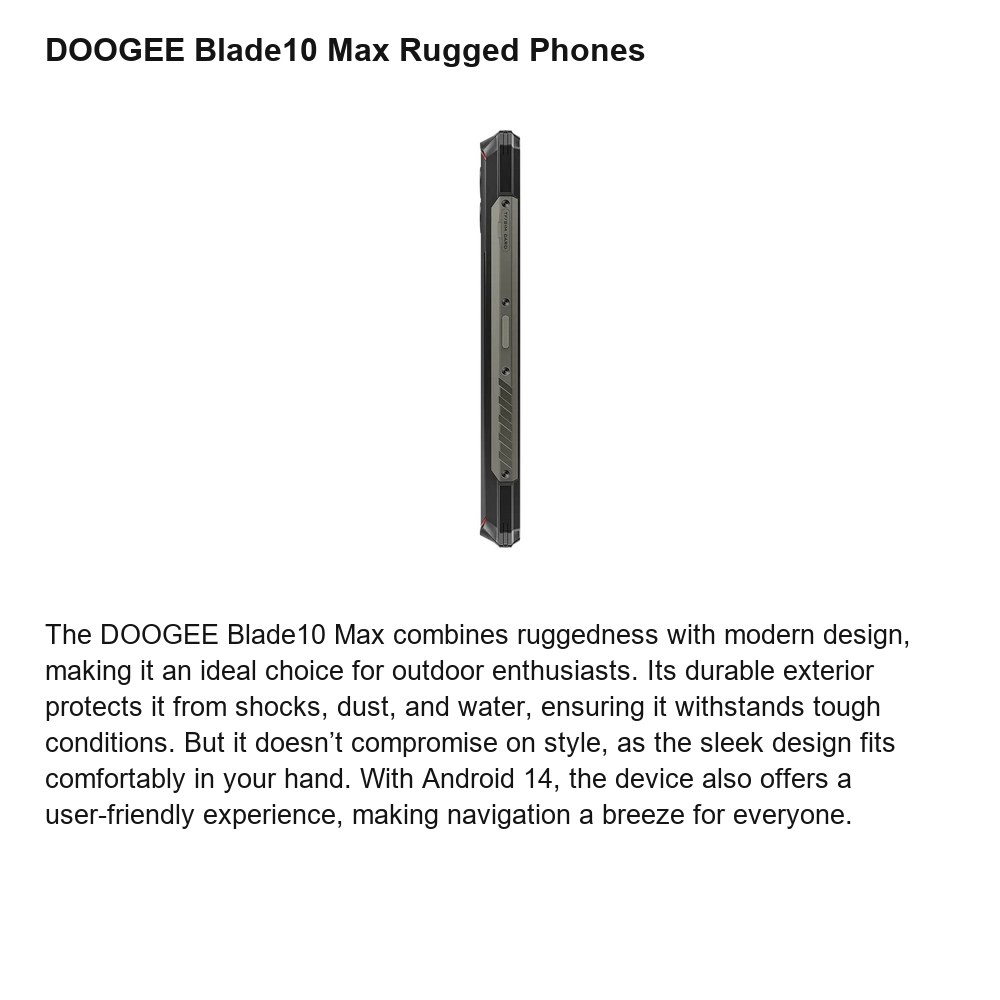 DOOGEE Blade10 Max product features 4