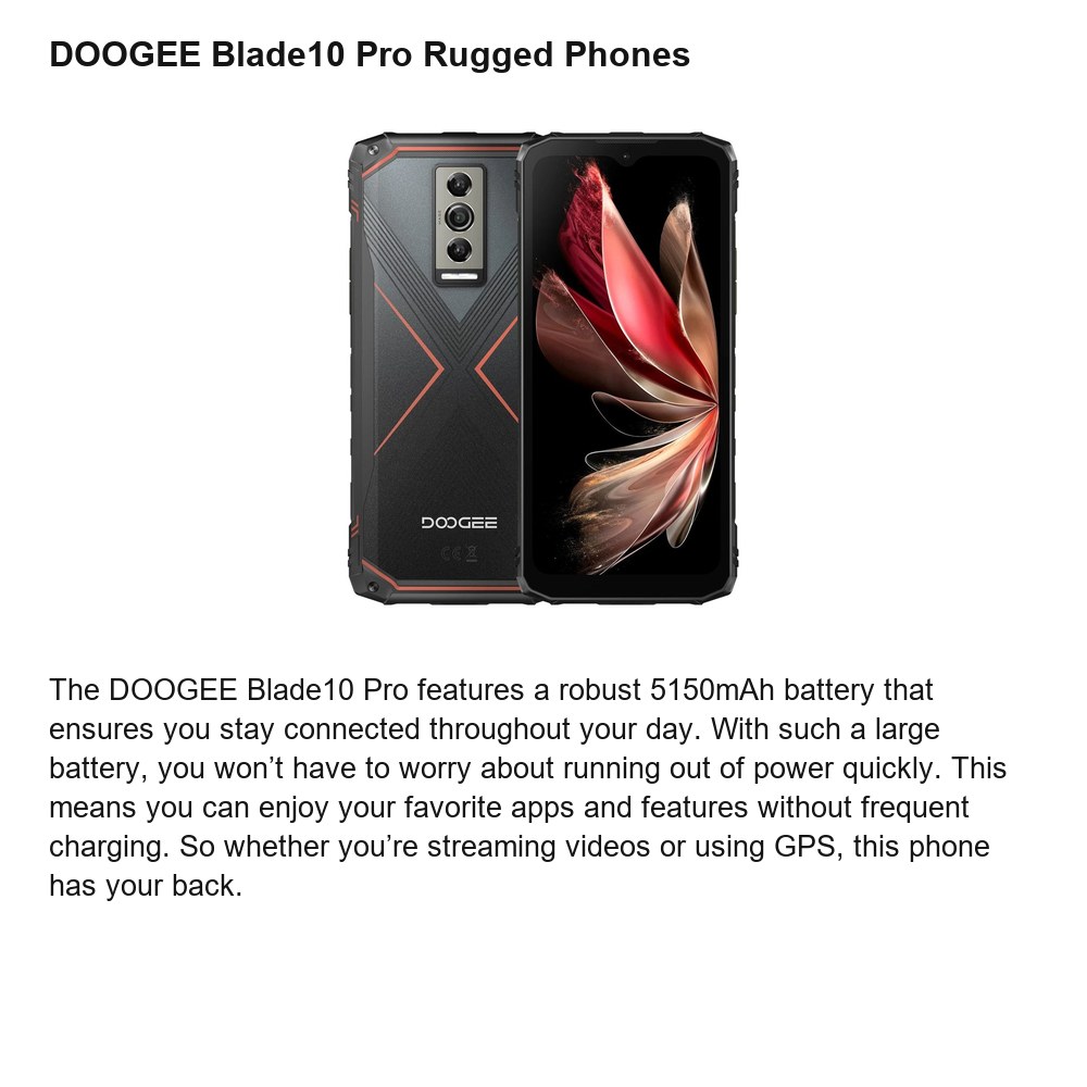 DOOGEE Blade10 Pro product features 1