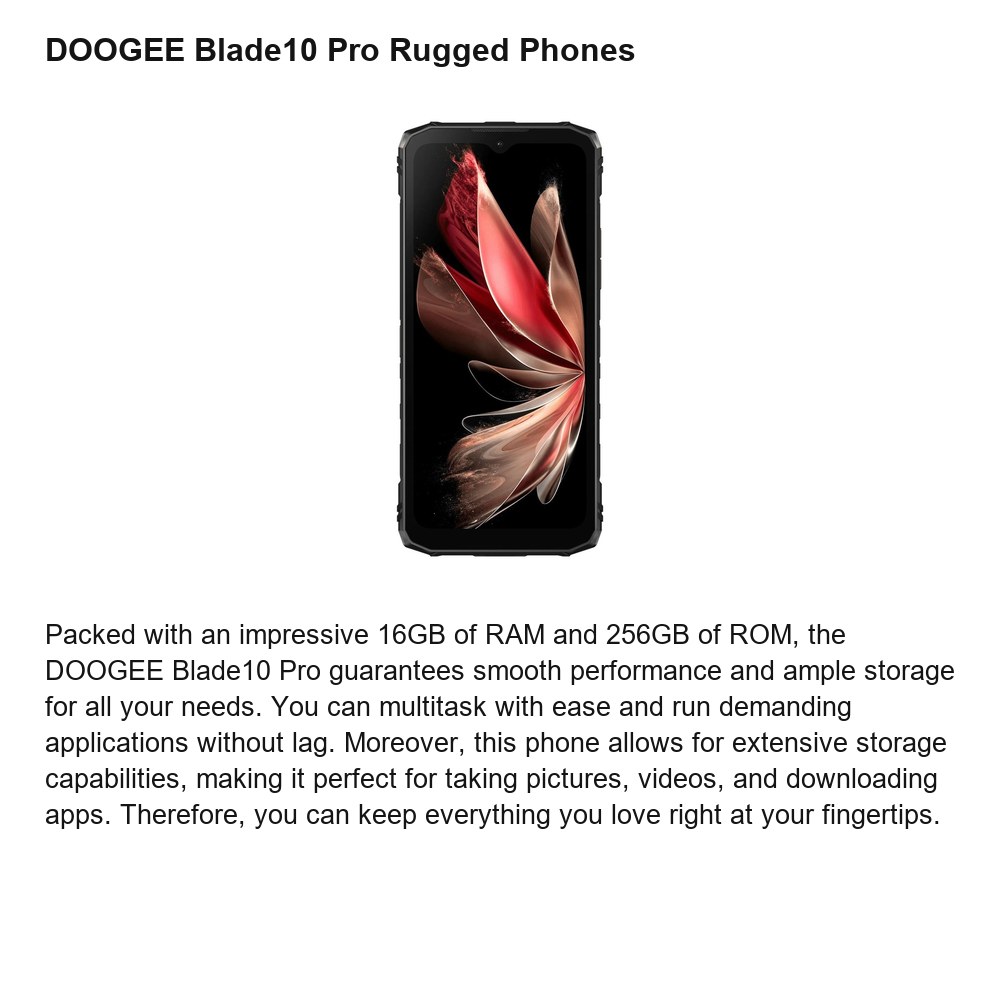 DOOGEE Blade10 Pro product features 2