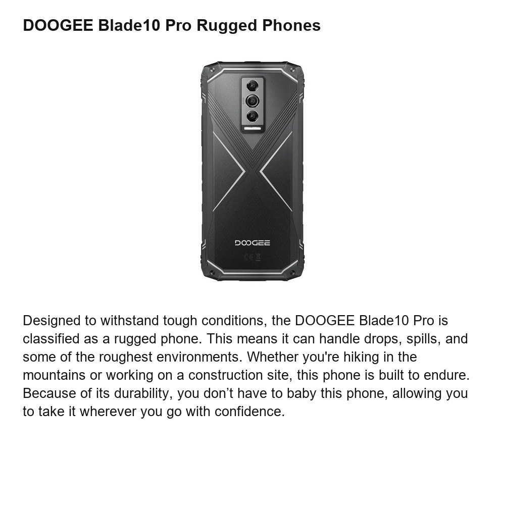 DOOGEE Blade10 Pro product features 3