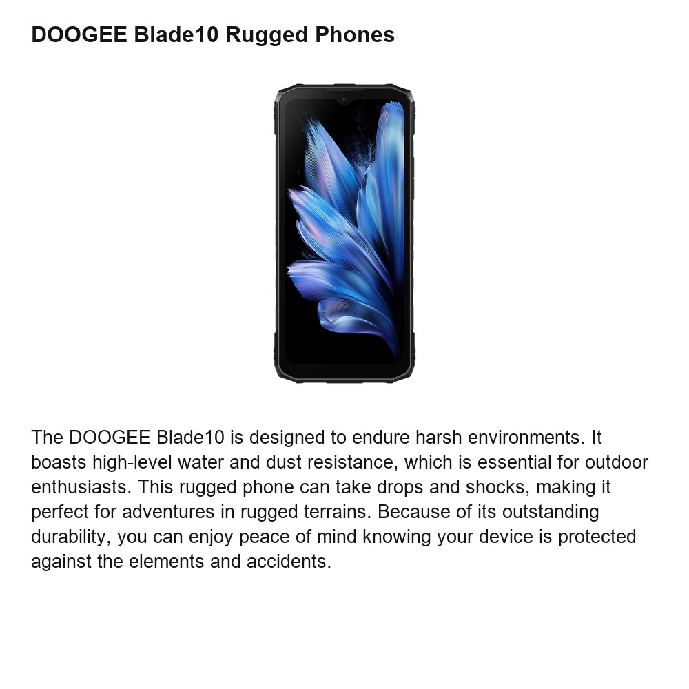 DOOGEE Blade10 product features 3