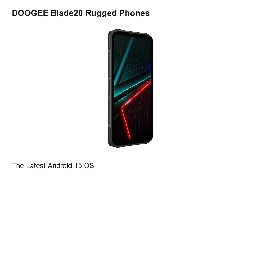 DOOGEE Blade20 product features 4