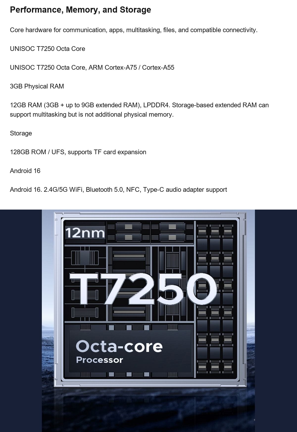 DOOGEE Blade20 X product features 10