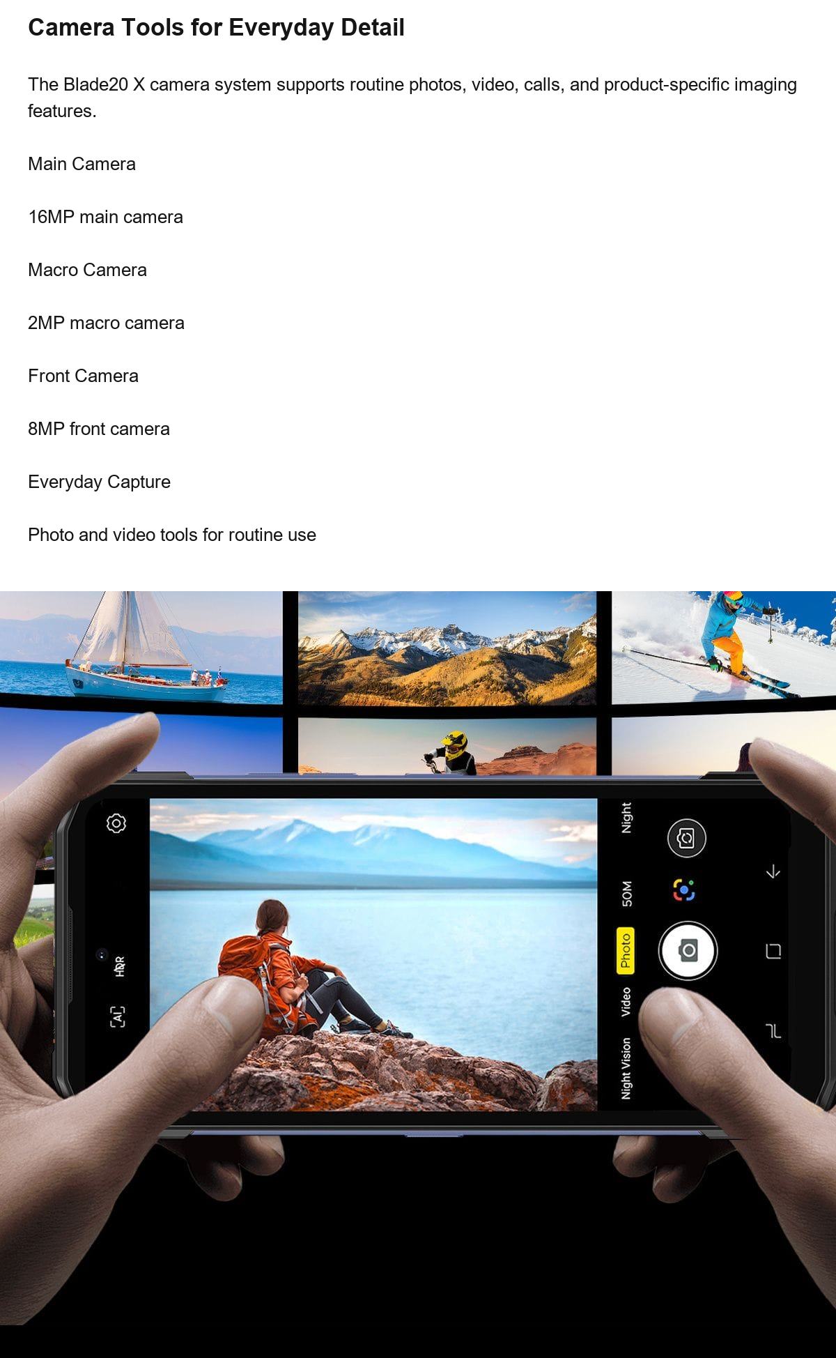 DOOGEE Blade20 X product features 14