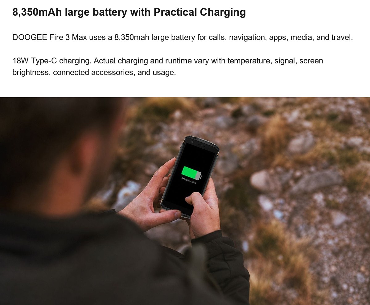 DOOGEE Fire 3 Max product features 9