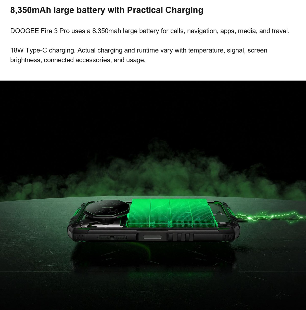 DOOGEE Fire 3 Pro product features 10