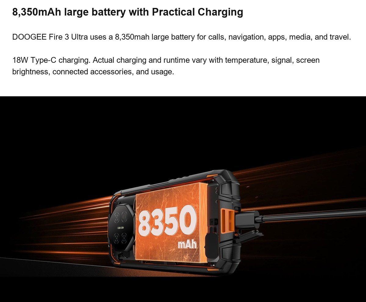 DOOGEE Fire 3 Ultra product features 9