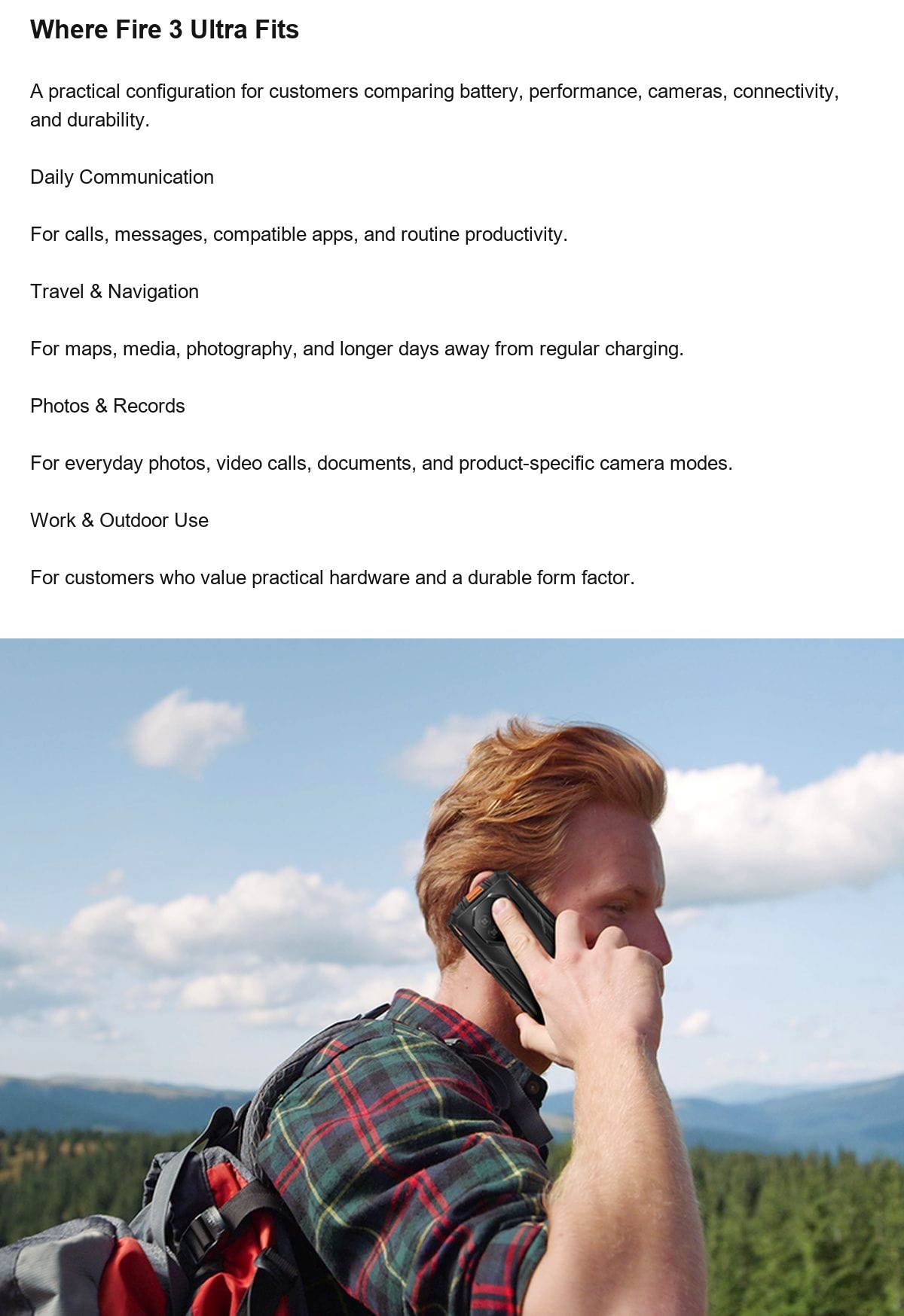 DOOGEE Fire 3 Ultra product features 21
