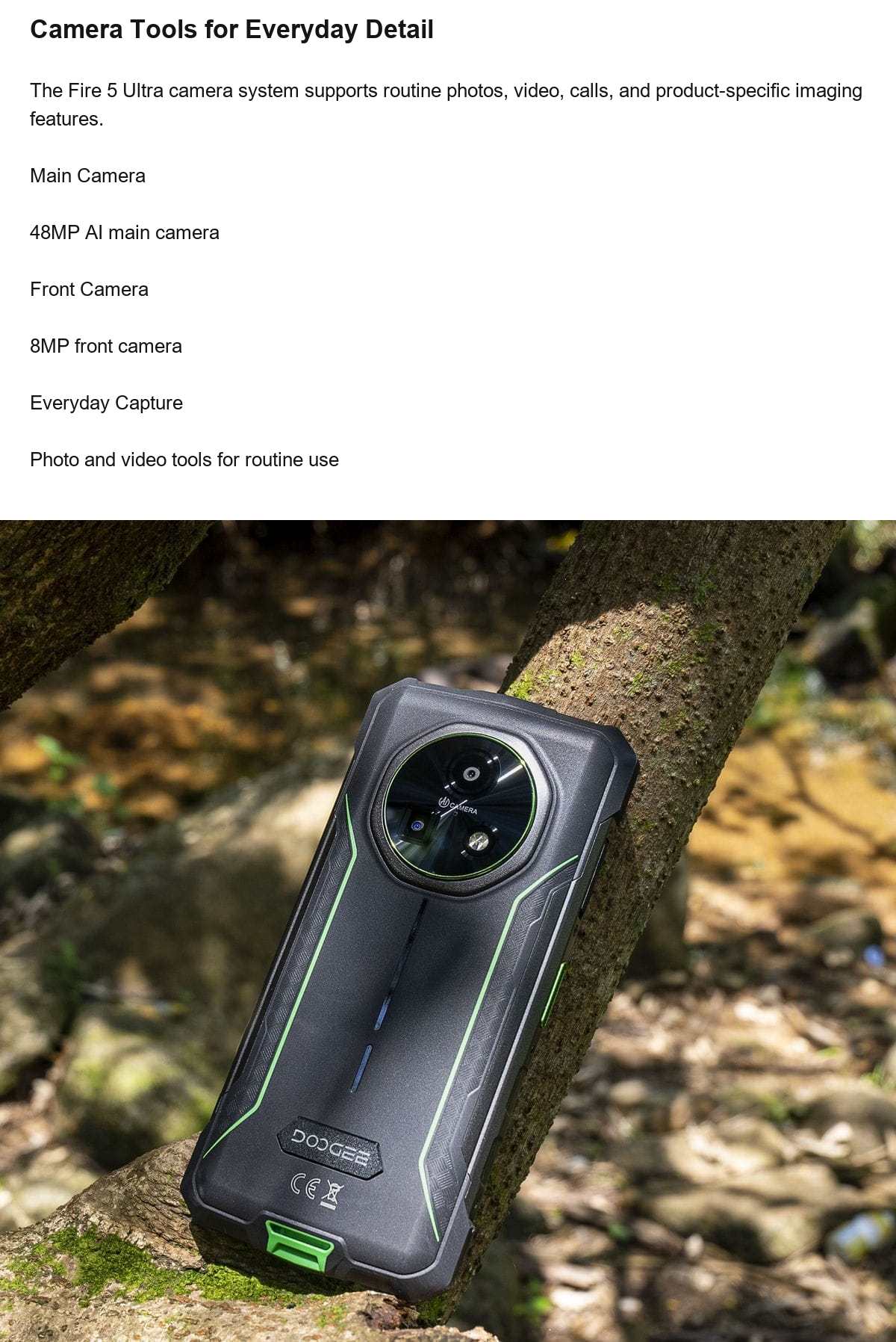 DOOGEE Fire 5 Ultra product features 14