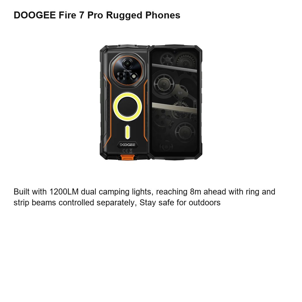 DOOGEE Fire 7 Pro product features 1