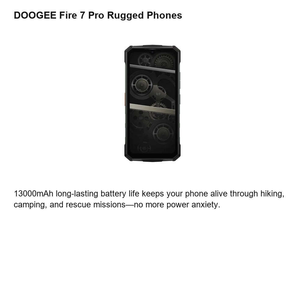 DOOGEE Fire 7 Pro product features 2