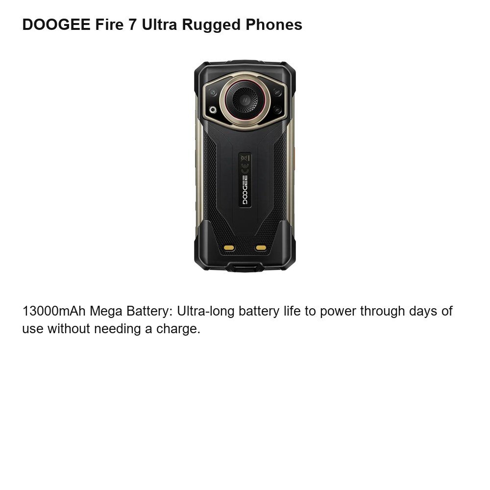 DOOGEE Fire 7 Ultra product features 2