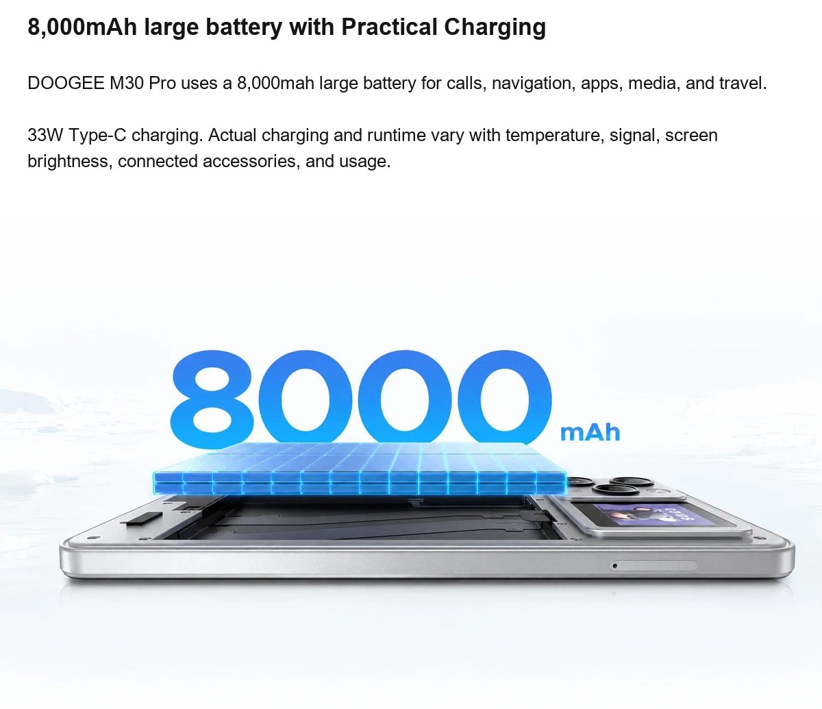 DOOGEE M30 Pro product features 9