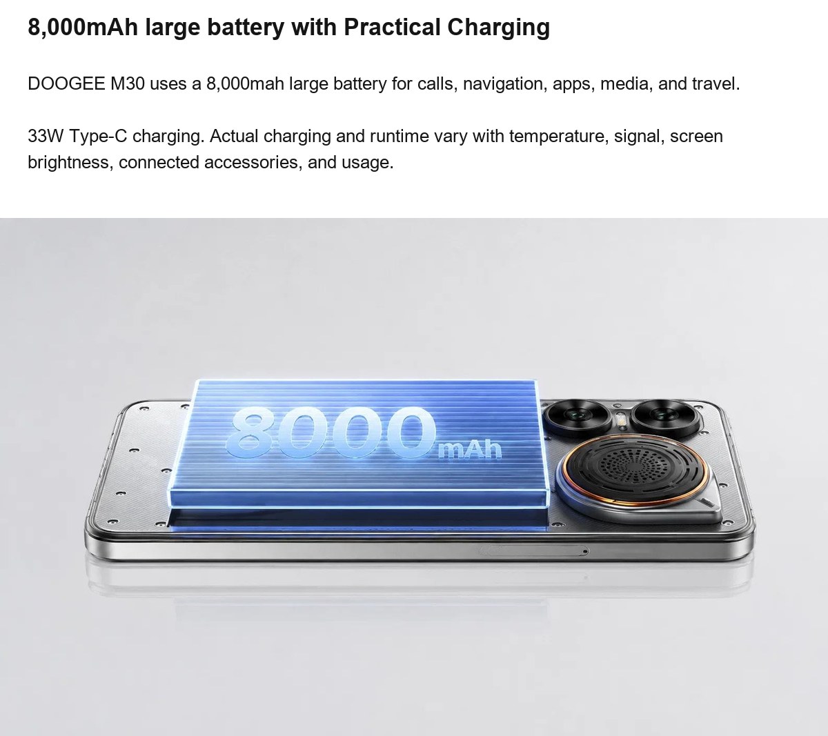 DOOGEE M30 product features 9
