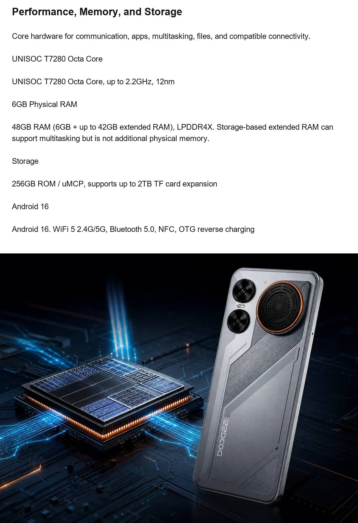 DOOGEE M30 product features 10