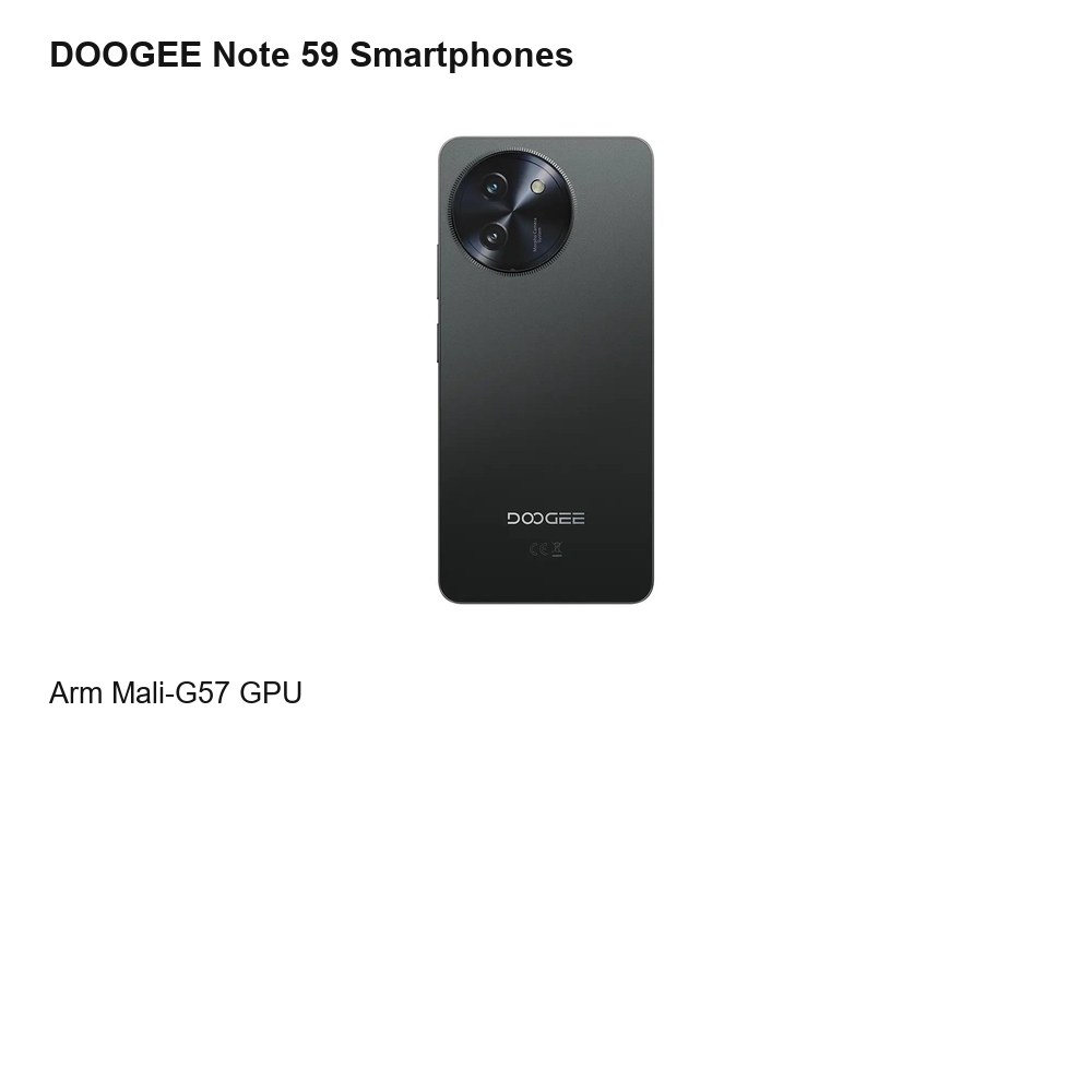 DOOGEE Note 59 product features 2