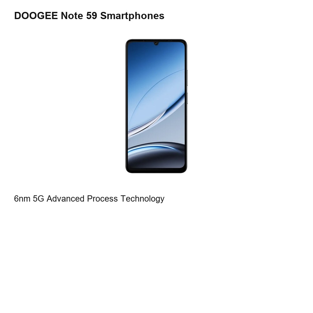 DOOGEE Note 59 product features 3
