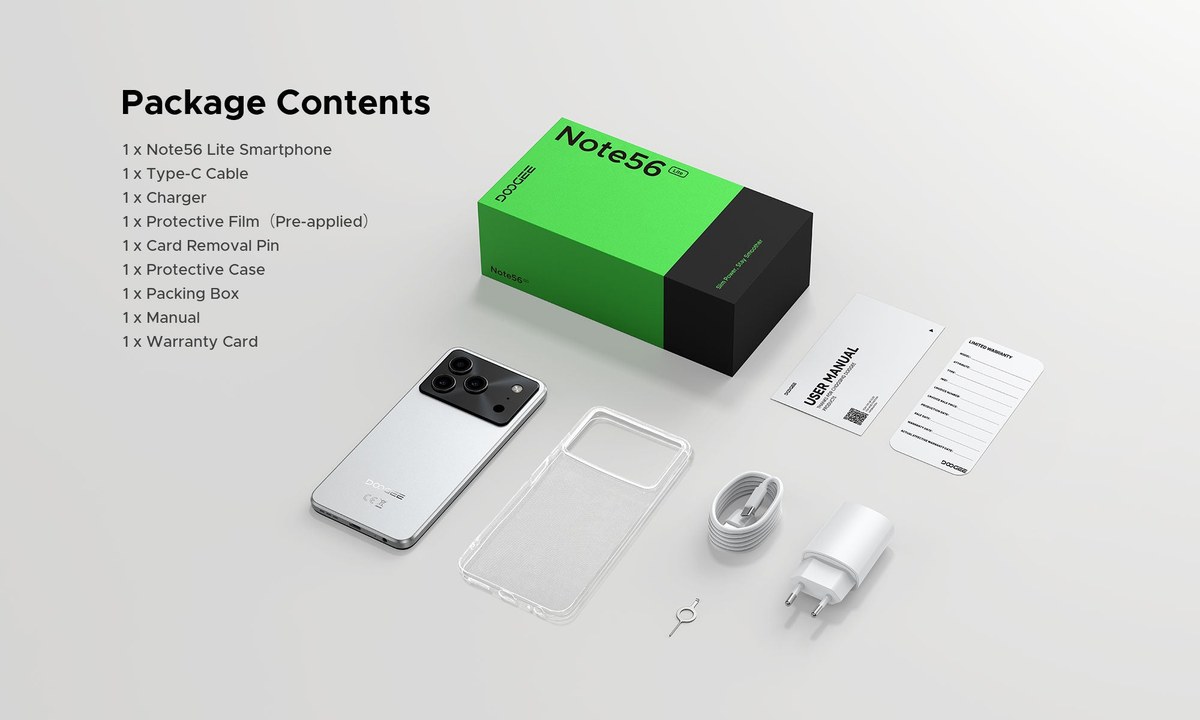 DOOGEE Note56 Lite product features 17