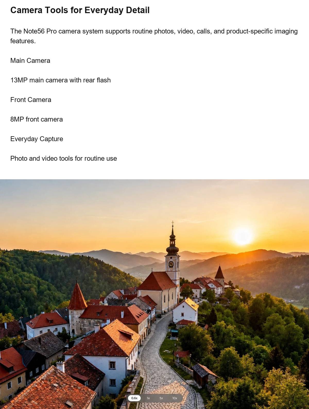 DOOGEE Note56 Pro product features 14