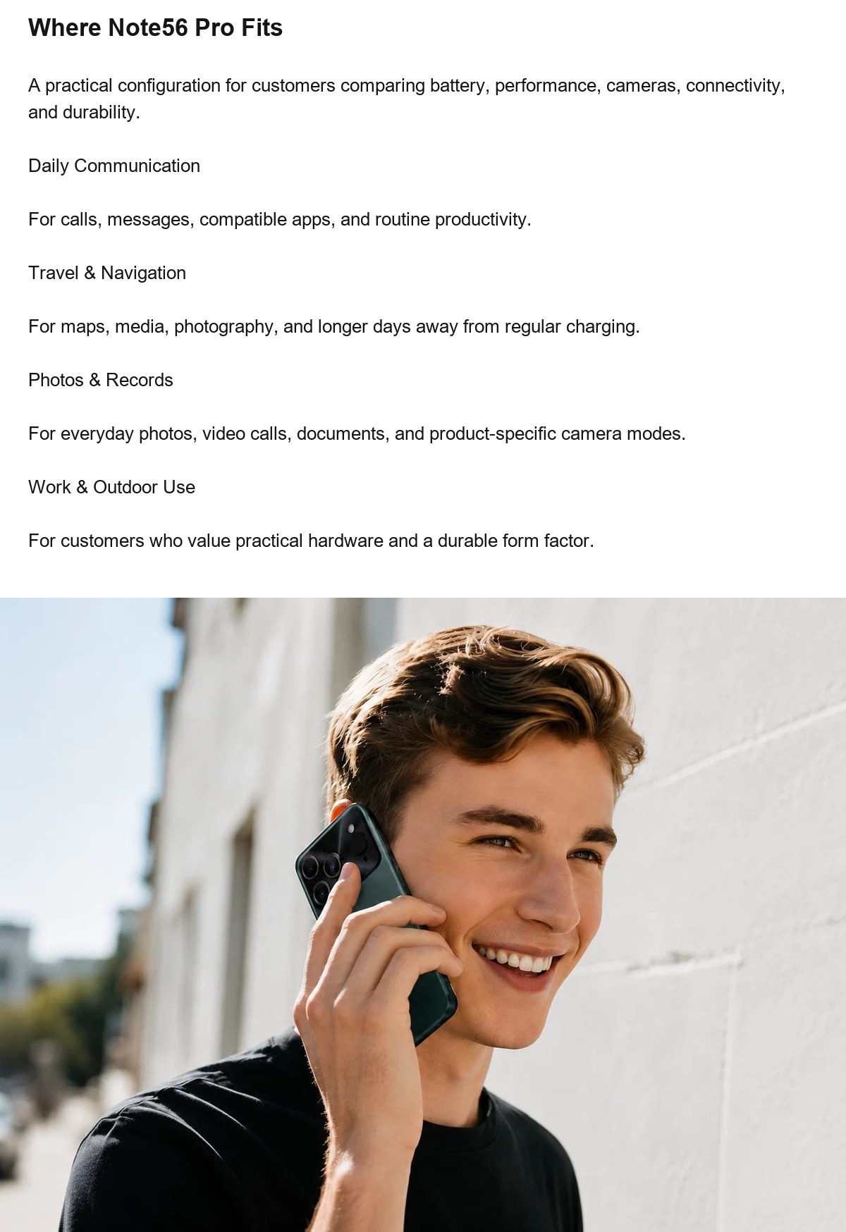 DOOGEE Note56 Pro product features 19
