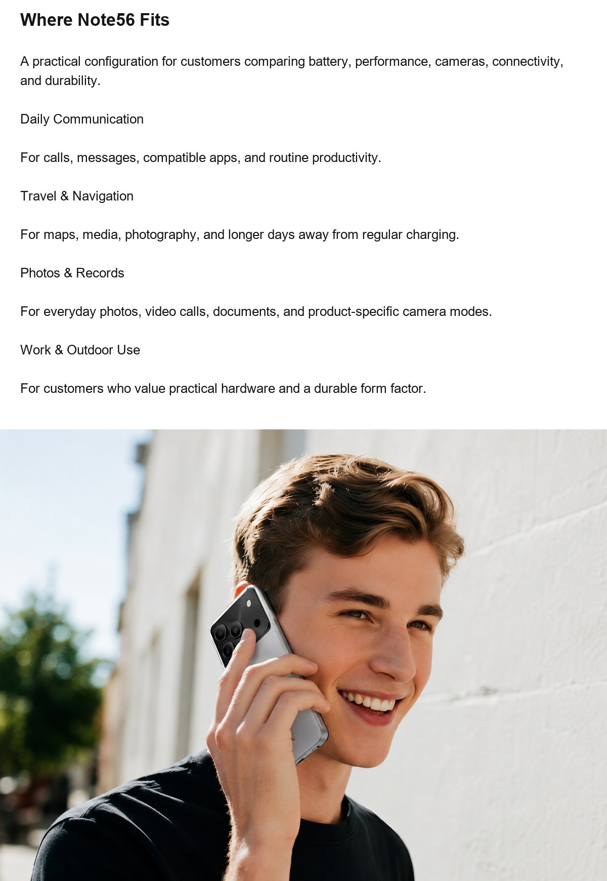 DOOGEE Note56 product features 19