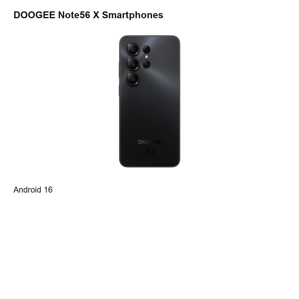 DOOGEE Note56 X product features 2