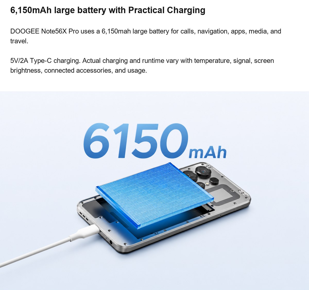 DOOGEE Note56X Pro product features 9