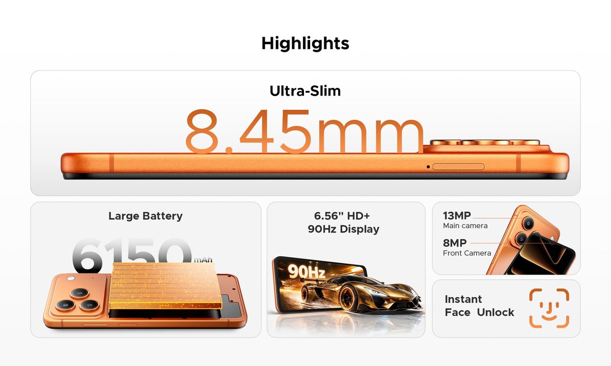DOOGEE Note57 Lite product features 3