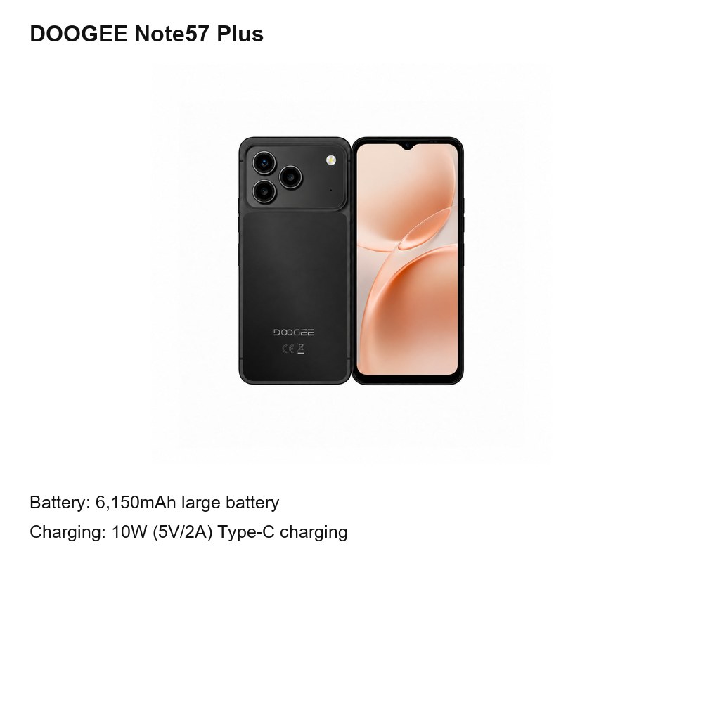 DOOGEE Note57 Plus product features 2