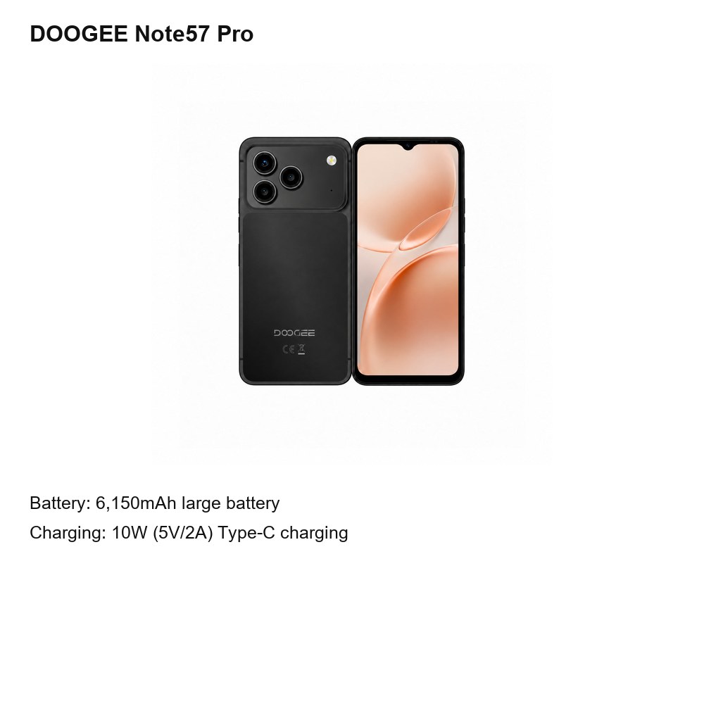 DOOGEE Note57 Pro product features 2