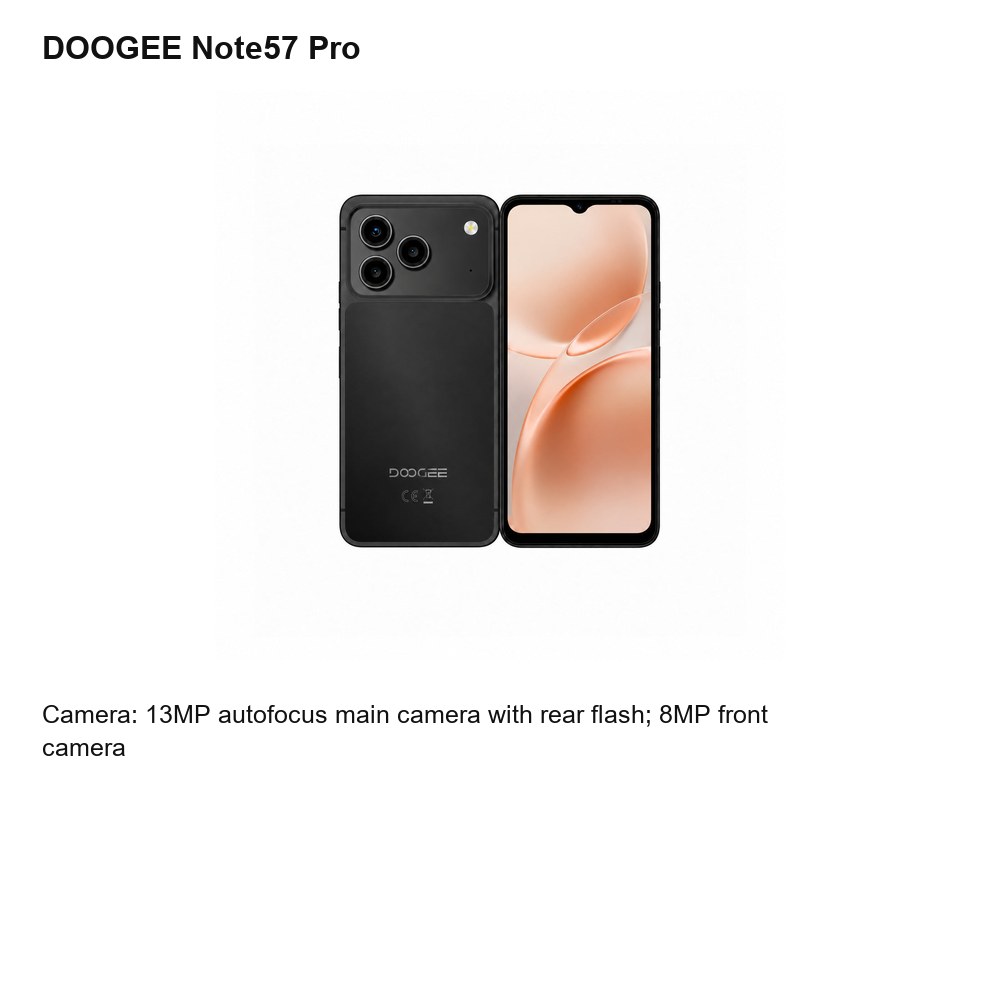 DOOGEE Note57 Pro product features 4