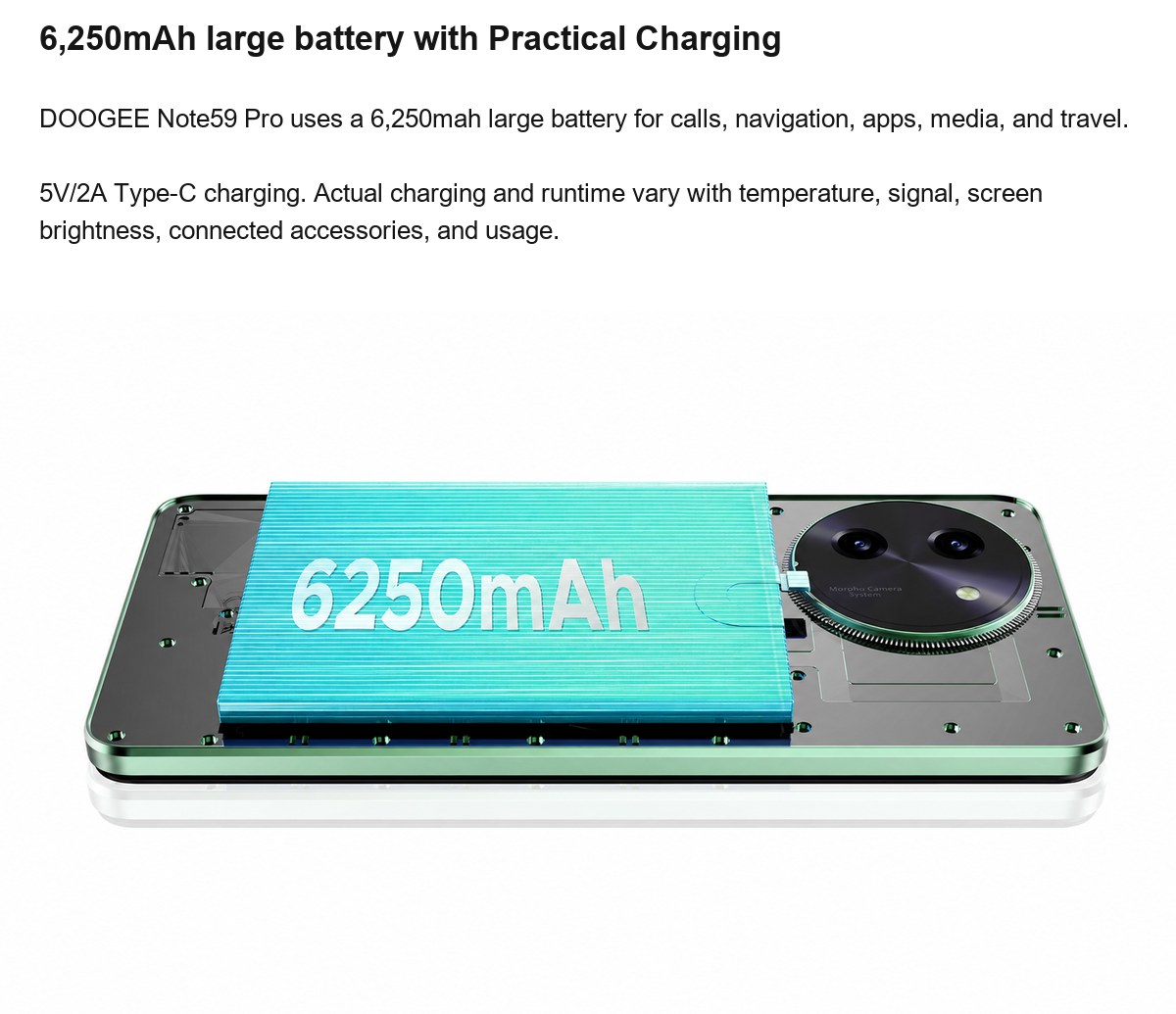 DOOGEE Note59 Pro product features 9