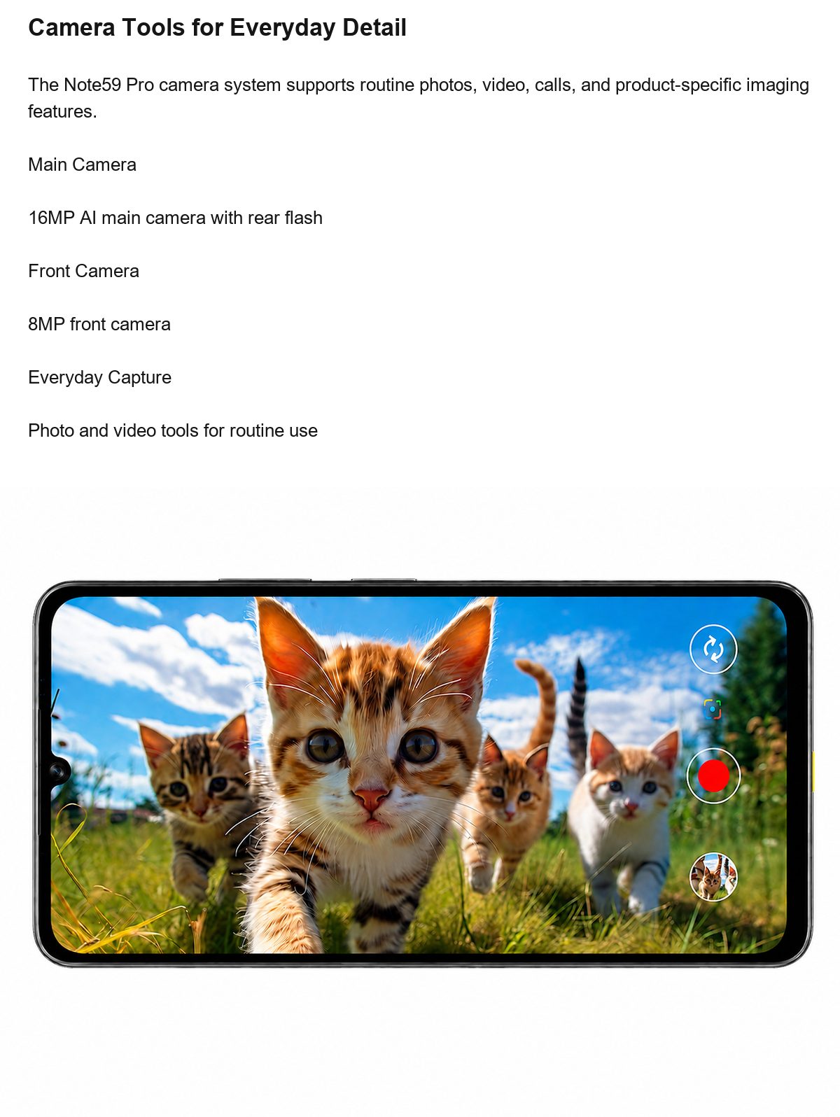 DOOGEE Note59 Pro product features 14