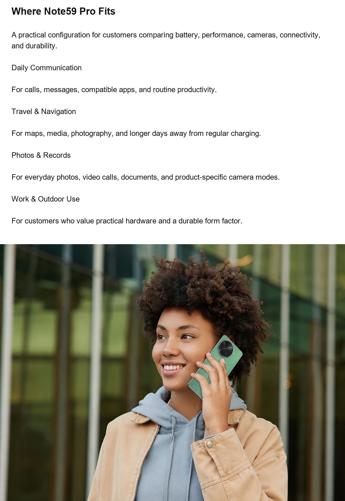 DOOGEE Note59 Pro product features 19