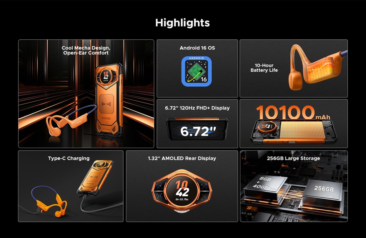 DOOGEE S200 E product features 5