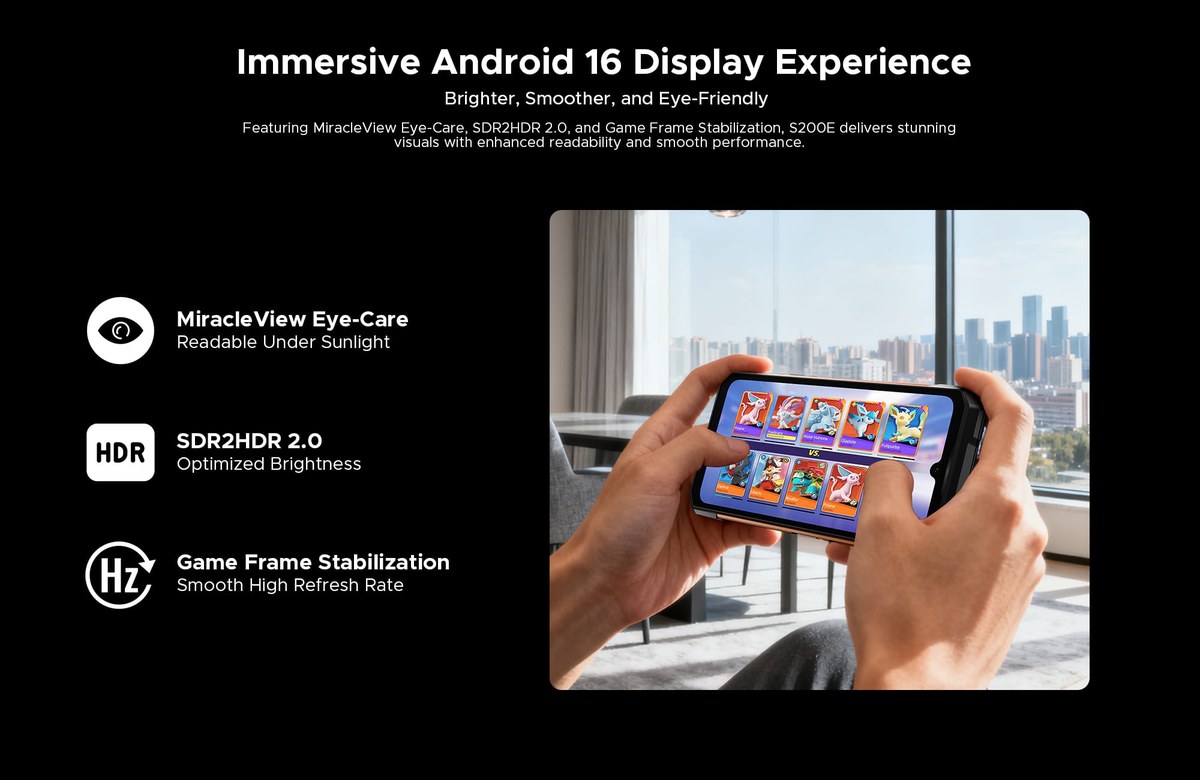 DOOGEE S200 E product features 15