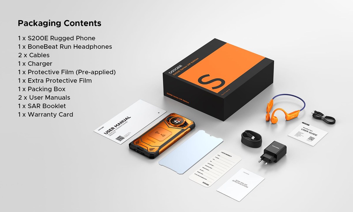 DOOGEE S200 E product features 27