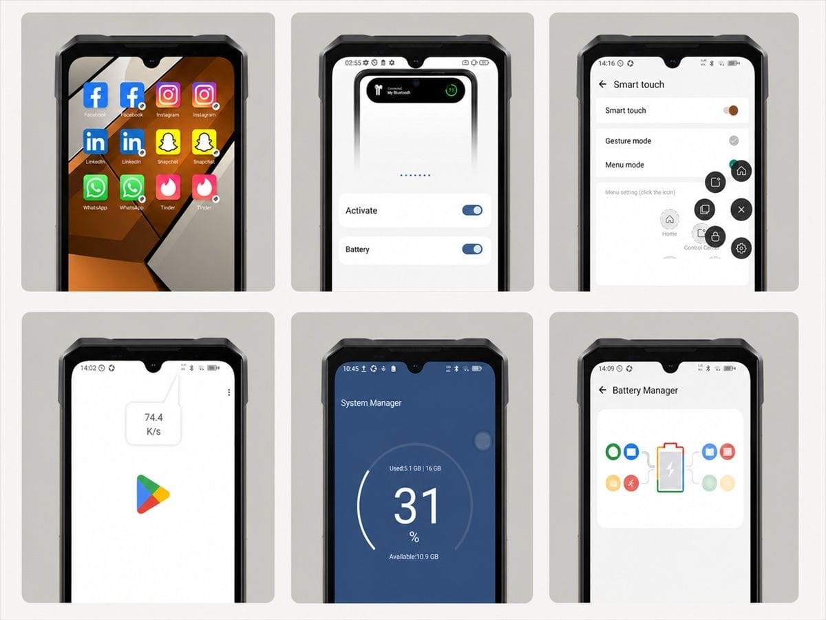 DOOGEE S200 Max product features 13