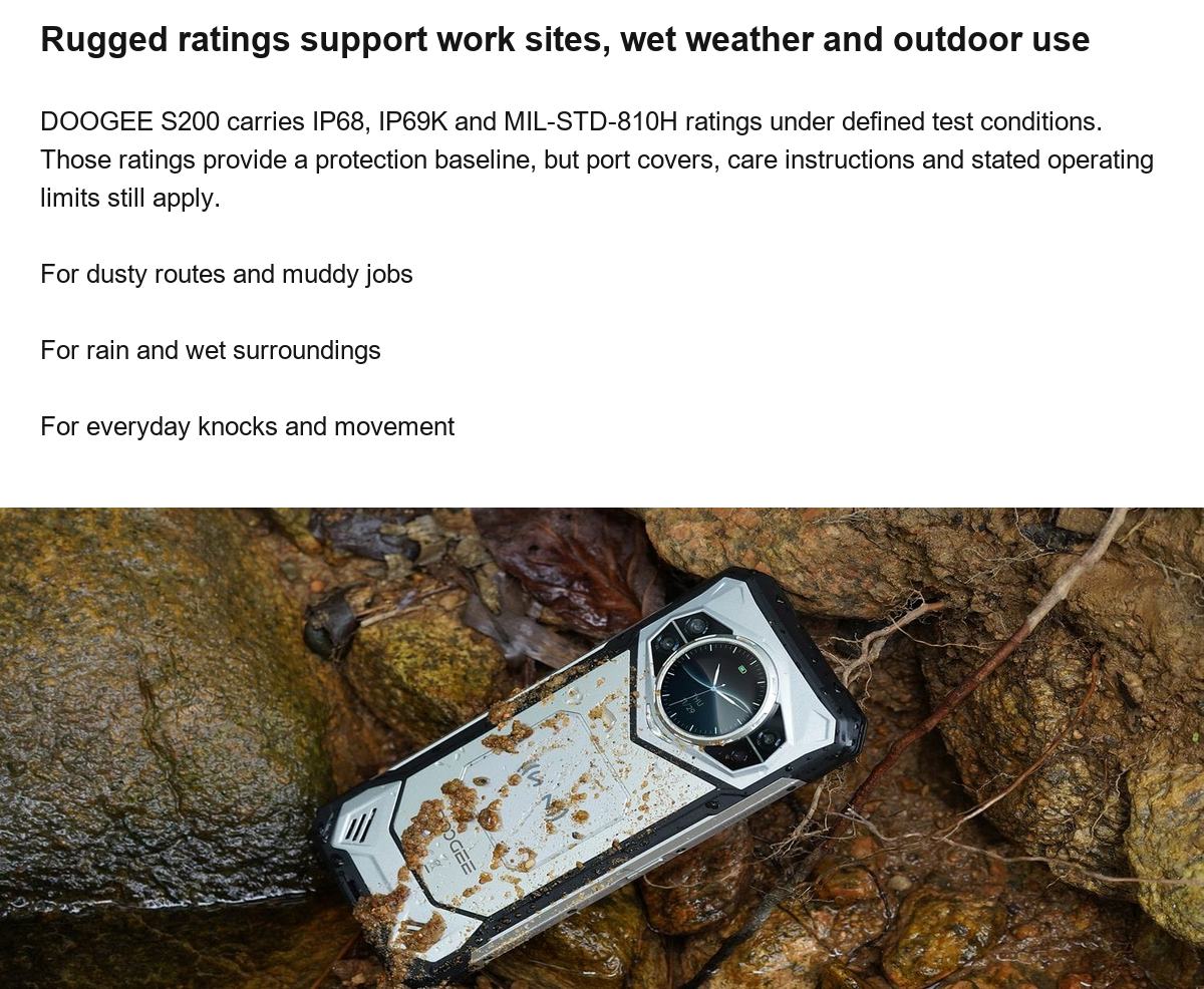DOOGEE S200 product features 16
